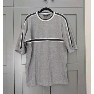 Vintage 90s Y2K Rue21 Crewneck Ribbed Short Sleeve T-shirt Mens XL Surf Skate